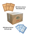 COMBO AZÚCAR: 500 MASCABADO 4GR + 450 REFINADA 5GR